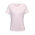  K625LS - CL - Ladies Ava Drape Knit Top - Blush Pink