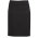  20112 - Ladies Bandless Lined Skirt - Black