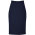  24016 - CL - Ladies Waisted Pencil Skirt - Navy