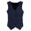  50111 - CL - Ladies Peaked Vest with Knitted Back - Navy