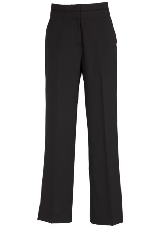 Mid Rise Piped Band Pant