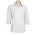  LB8425 - Ladies Manhattan 3/4 Sleeve Shirt - White/Black