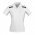  P244LS - CL - Ladies United Short Sleeve Polo - White/Black