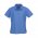  P3325 - CL - Ladies Micro Waffle Polo - Azure Blue