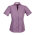  S262LS - CL - Ladies Chevron Stand Collar Shirt - Grape