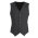  94011 - CL - Mens Peaked Vest with Knitted Back - Charcoal